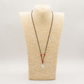 Opalite Angel Cord Necklace Pendant