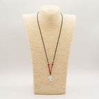 Opalite Angel Cord Necklace Pendant