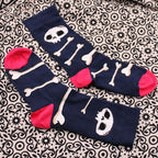 Hop Hare Bamboo Socks (36-40) - Skulls and Bones – view 6