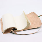 Rolled Leather Travel Notebook, Green, 96 Pages, 21x15cm – view 2