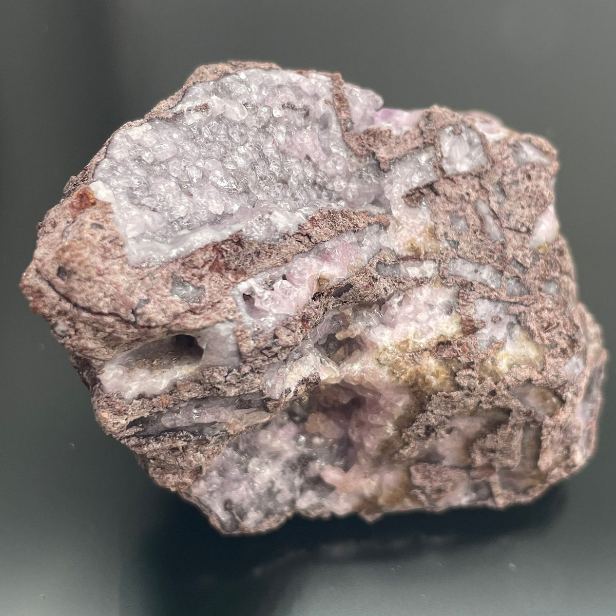 Cobalt Calcite Mineral Specimen Tray, Approx 25 Pieces – view 8