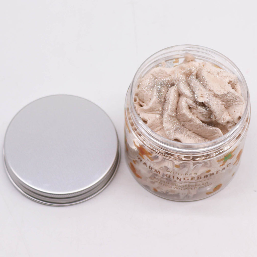 Warm Gingerbread Whipped Cream Soap 120g – view 2