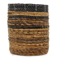 Banana Leaf Vase and Bin Set (2 Vases, 2 Bins), 22 x 22 cm