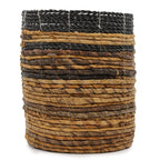 Banana Leaf Vase and Bin Set (2 Vases, 2 Bins), 22 x 22 cm