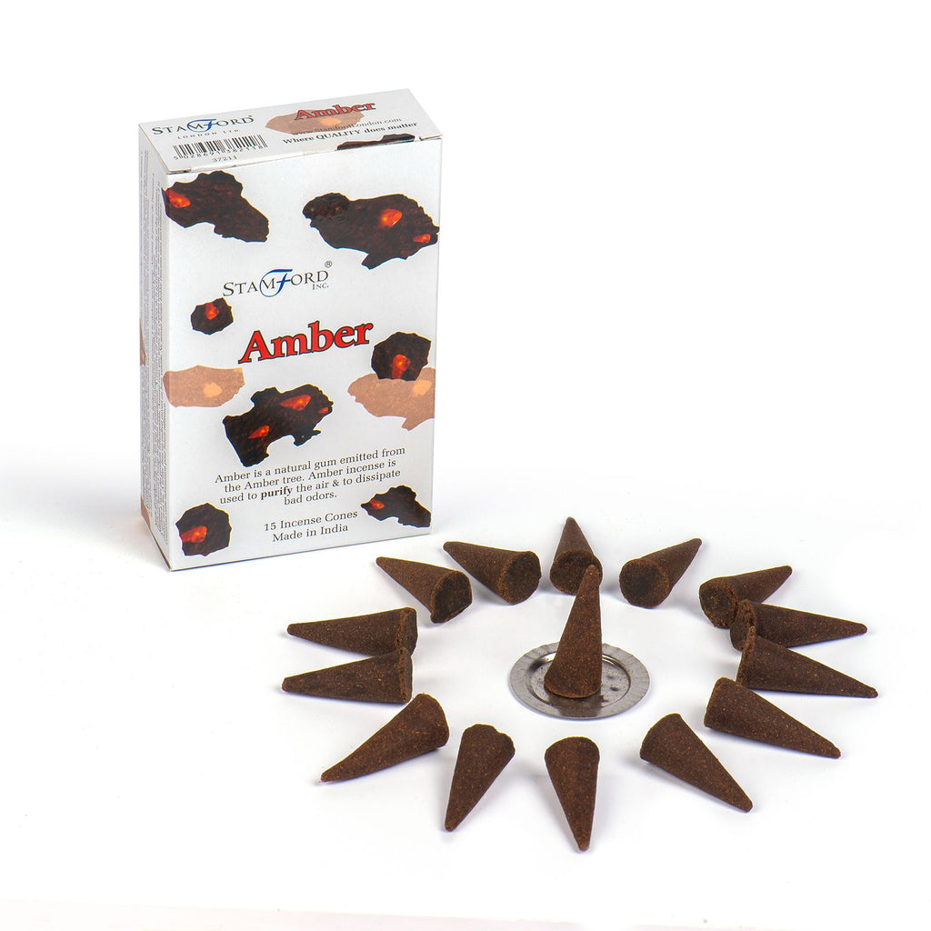 Stamford Amber Incense Cones – view 2