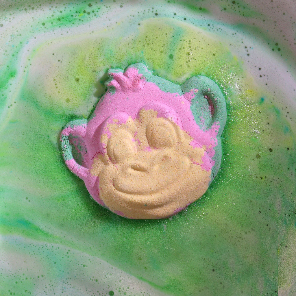Monkey Kids Bath Bomb 90g - Guava & Strawberry – view 6