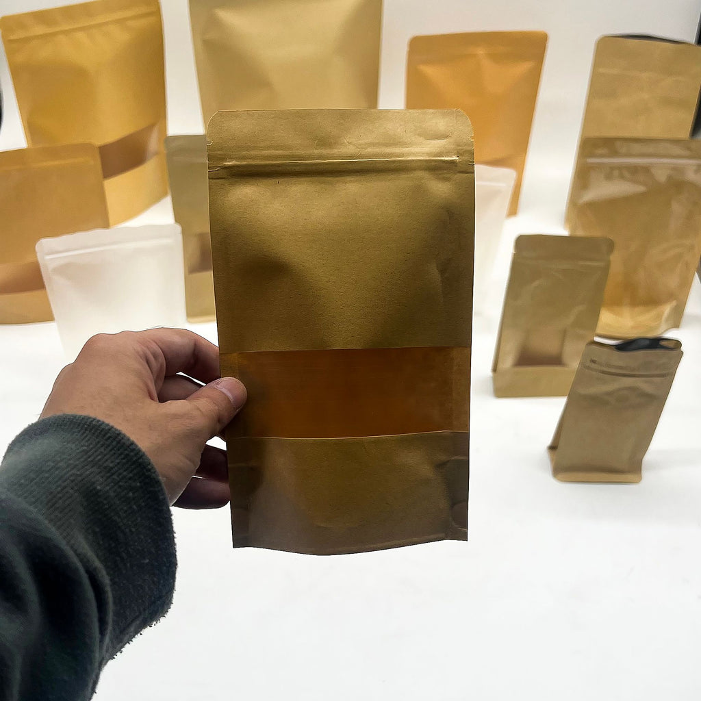 Kraft Window Bags 12x20 cm, Pack of 10 – view 3