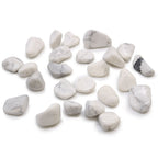 Bag of 24 Small African Howlite & Magnesite Tumbles – view 2