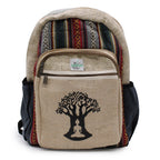 Large Hemp Backpack - Bodhi Tree Design – view 5