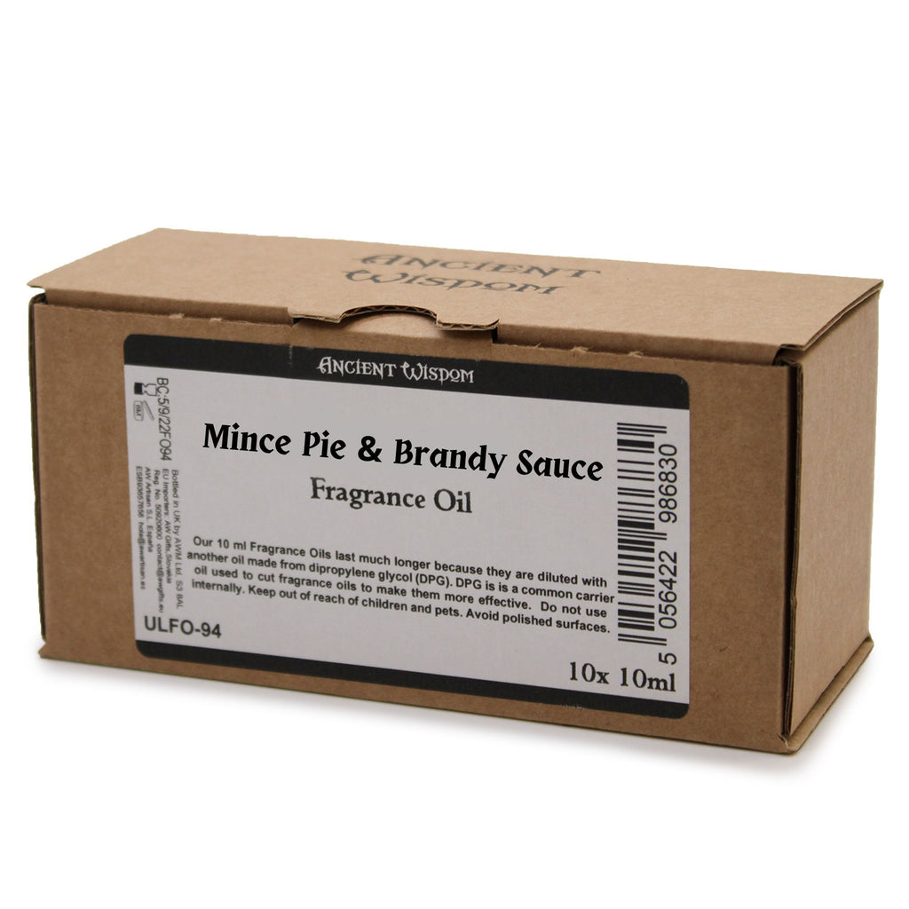 Mince Pie & Brandy Sauce Fragrance Oil 10ml – Pack of 10 – view 2