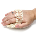 Sisal Sponge and Scrub - Soft Round Exfoliating Cushion – view 5