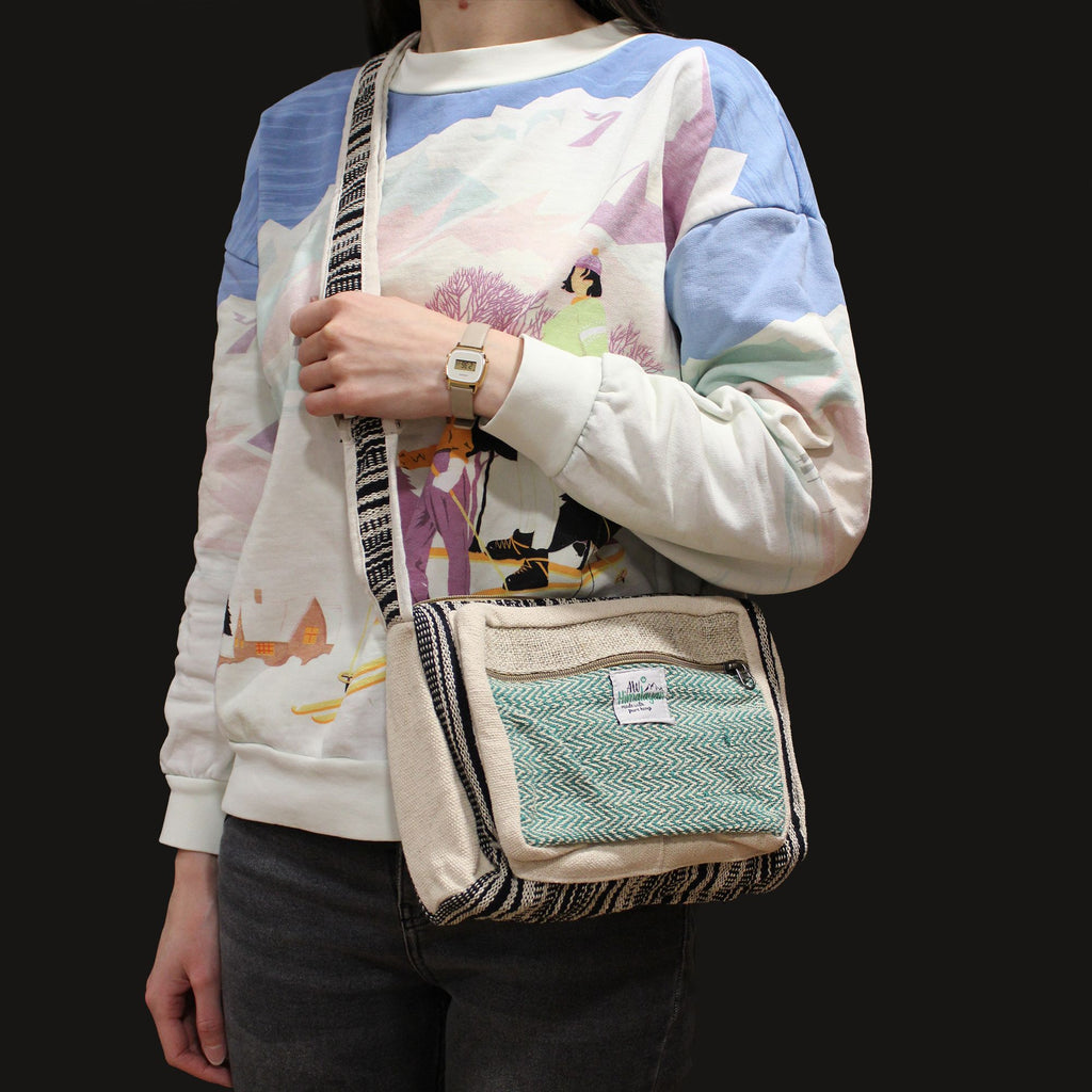 Messenger Bag - Hemp & Cotton – view 7