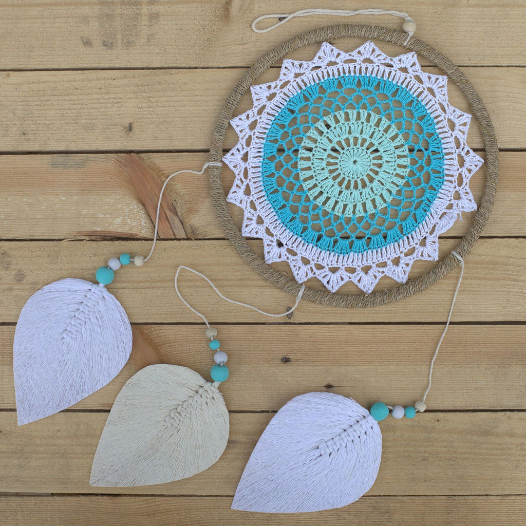 Large Turquoise Dream Catcher - Elemental Spirits – view 9