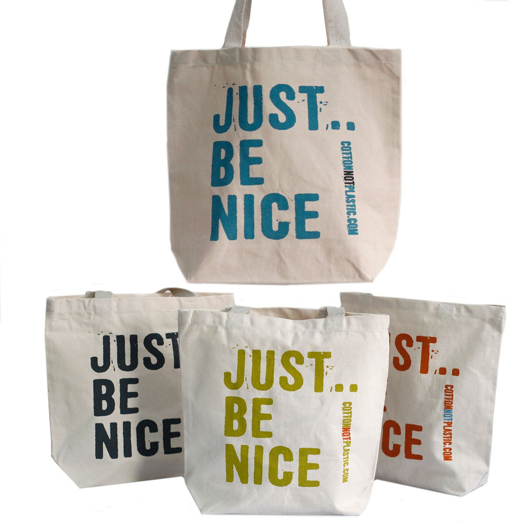 Just Be Nice Cotton Bag – view 2