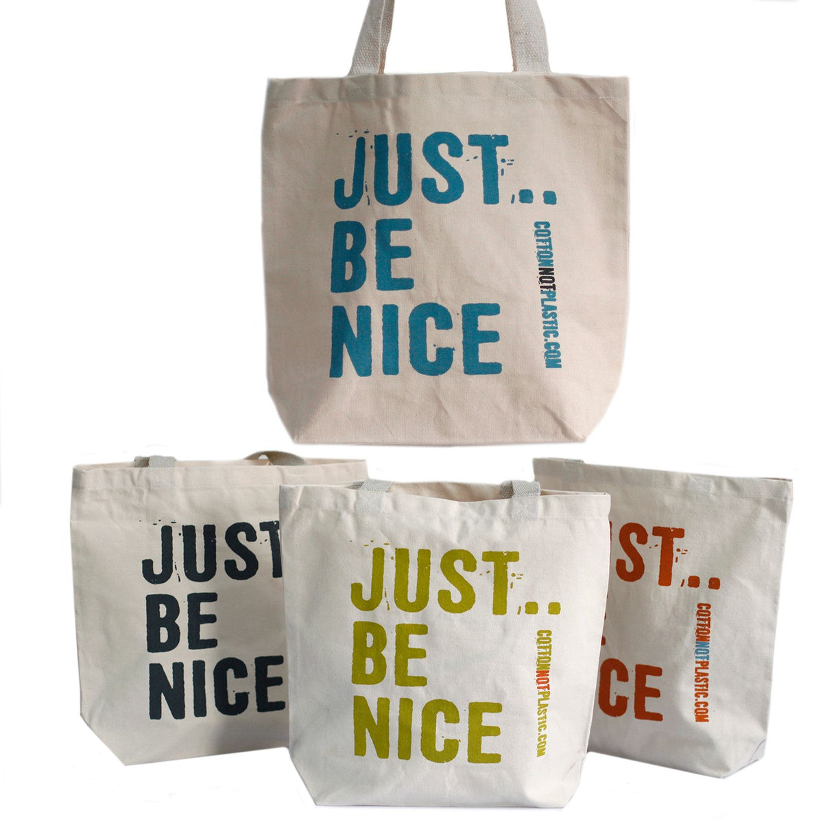 Just Be Nice Cotton Bag – view 2
