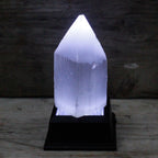 Selenite Pencil Point Tower - 10 cm – view 4