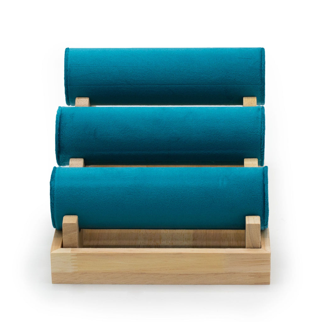 Three Bar Tiered Bangle Display 24x18x13cm – view 3