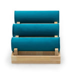 Three Bar Tiered Bangle Display 24x18x13cm – view 3