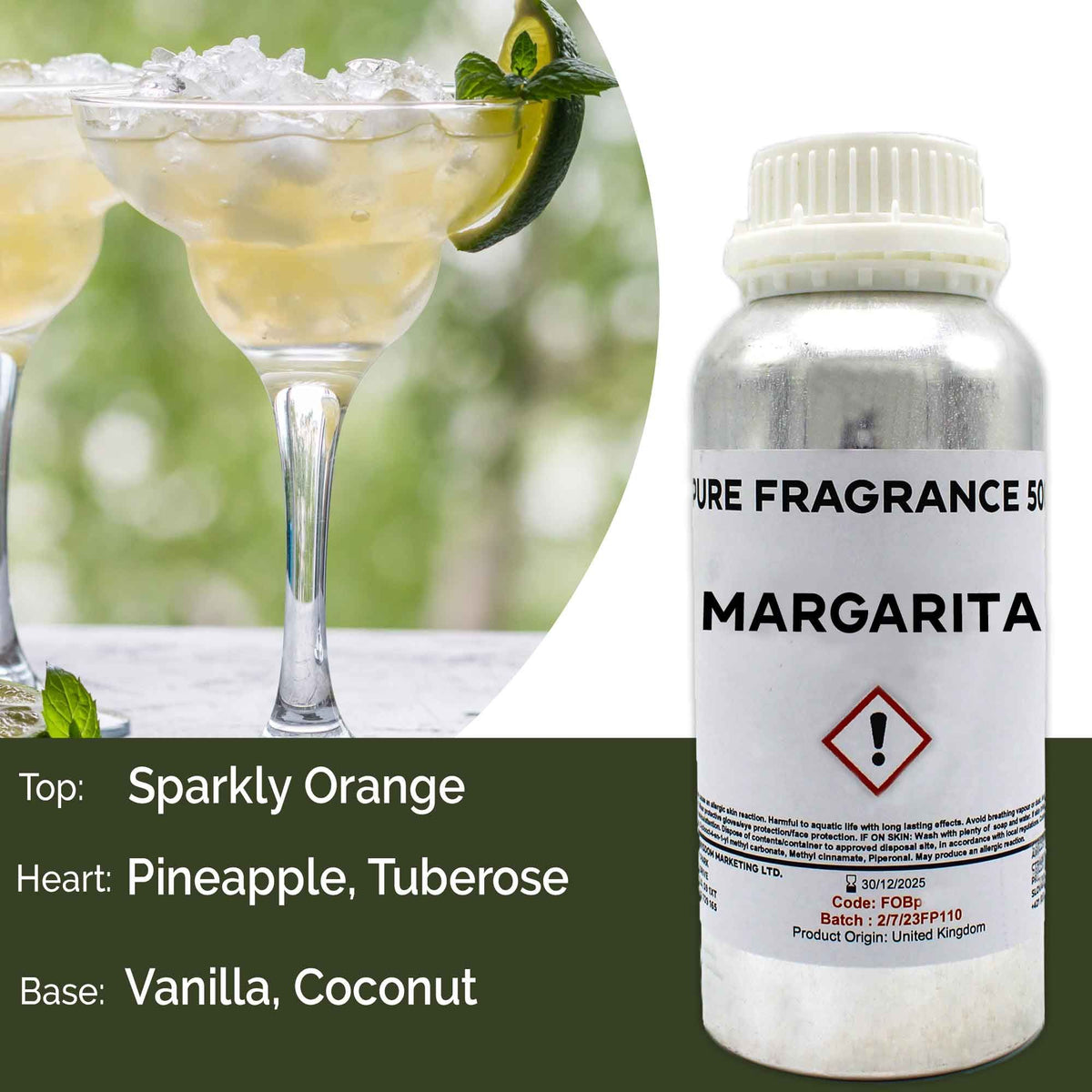 Margarita Pure Fragrance Oil - 500ml – view 8
