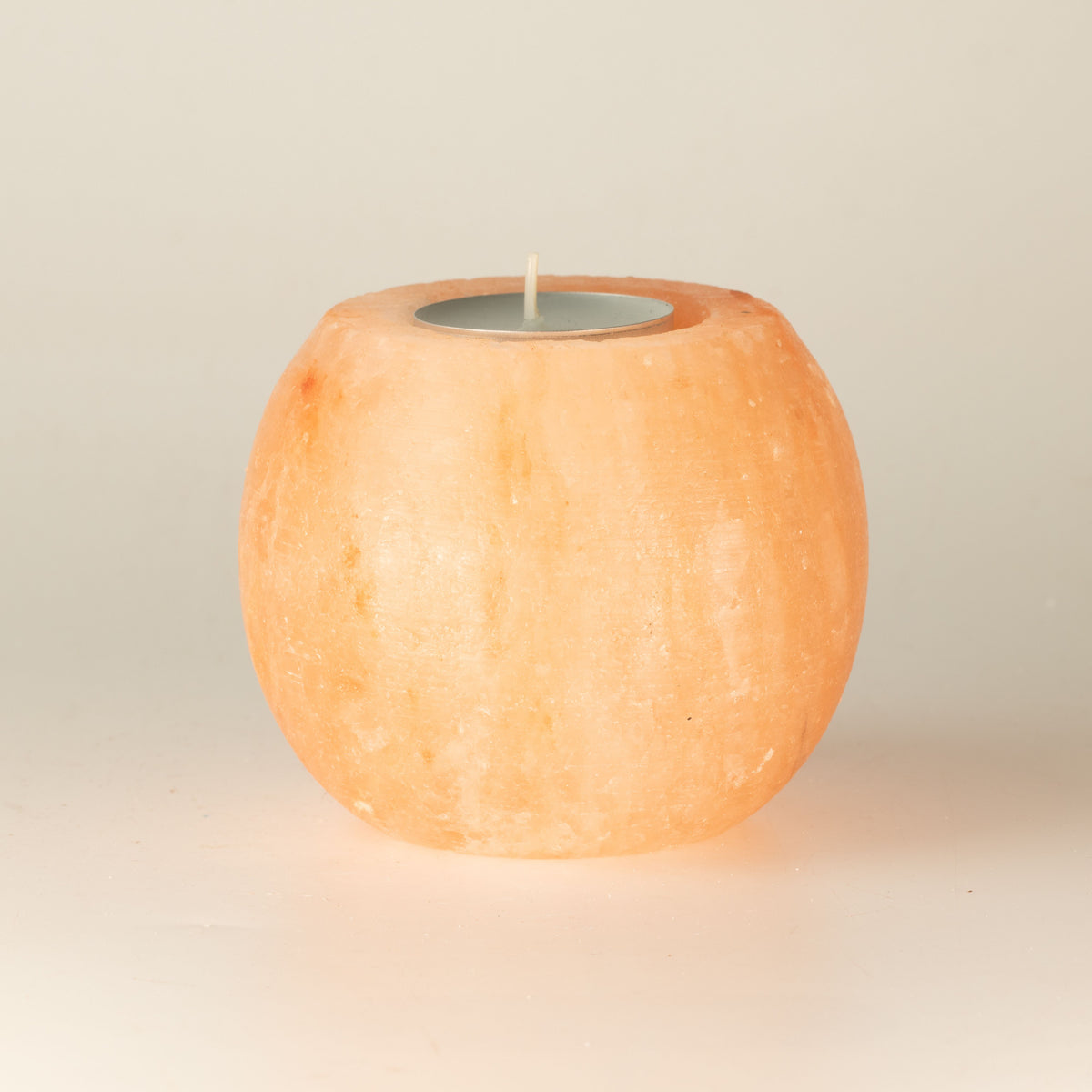 Himalayan Salt Candle Holder - Round – view 2