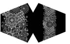 Reusable Fabric Face Covering for Adults, Black Elegance – view 6