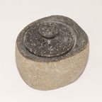 Natural Riverstone Grounding Pot - Small - approx 9x7cm – view 6