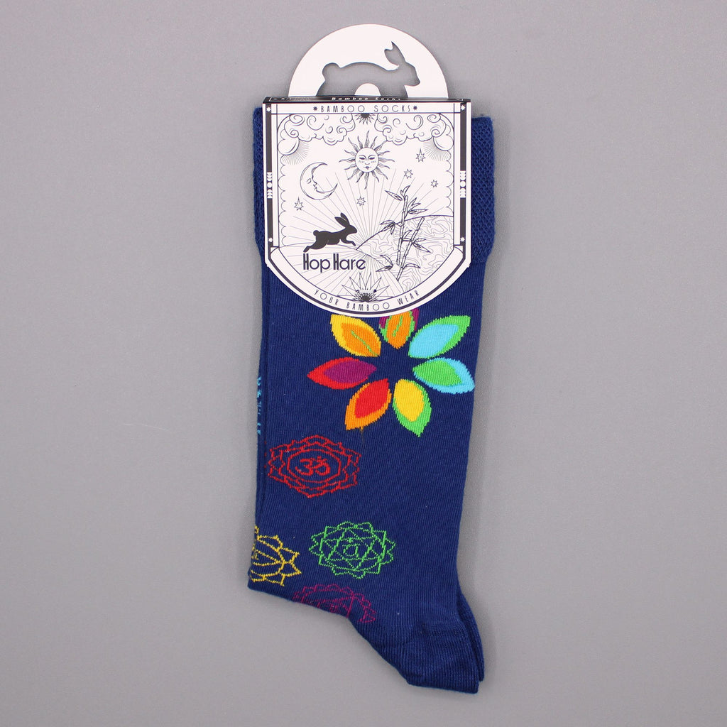 Hop Hare Bamboo Socks (36-40) - Rainbow Chakra – view 5