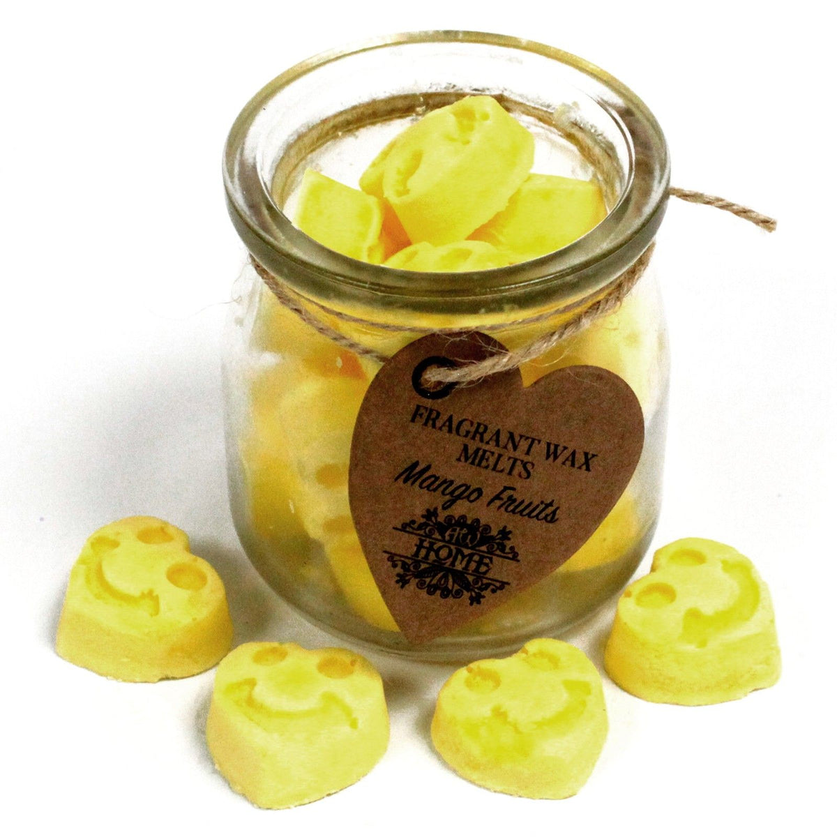 Soy Wax Melts Jar - Mango Fruits, 16 Hearts – view 2