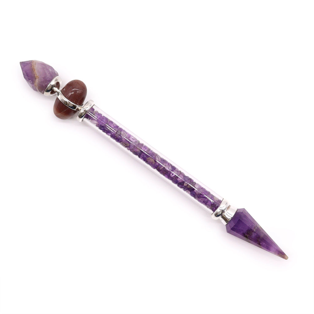 Amethyst Shiva Lingam Magic Wand - Success – view 2