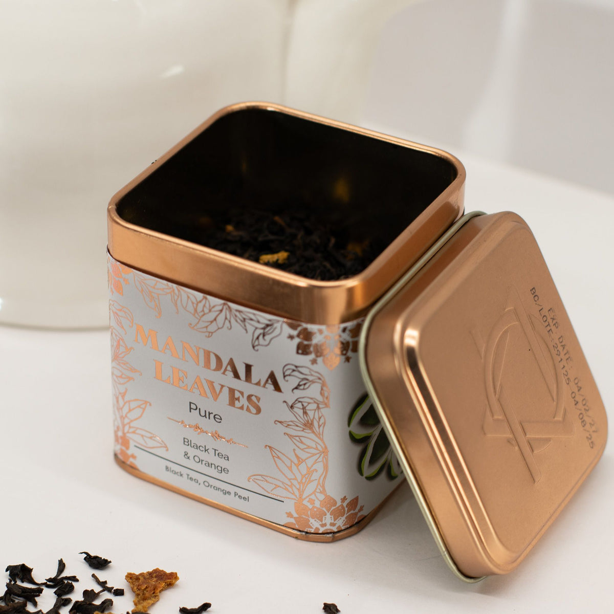 Orange Peel Black Tea Tin 50g – view 3