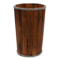 Large Nautical Storage Tub - Brown, 45 x 32 cm