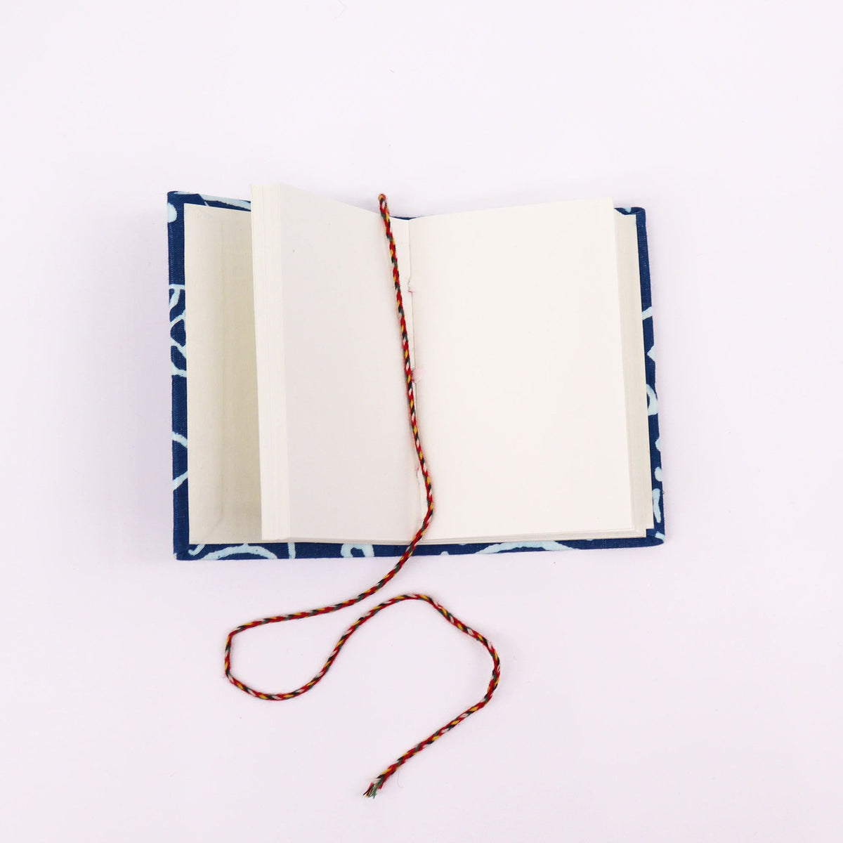 Block Print Cotton Notebooks 7x10cm - Set of 4 – view 3