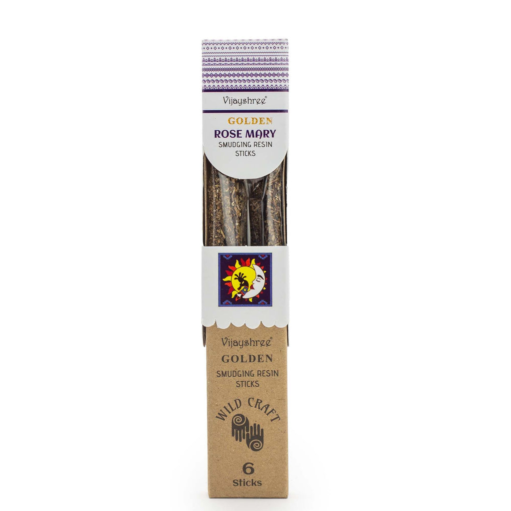 Golden Rose Mary Smudging Resin Sticks - 30g – view 4