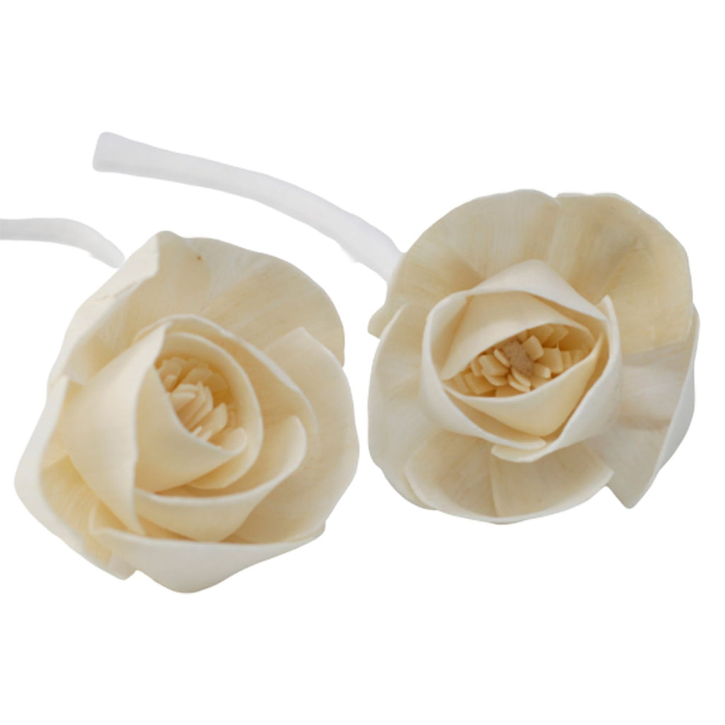 Sola Wood Rose Diffuser Flowers on String, Large, Set of 4 – view 7