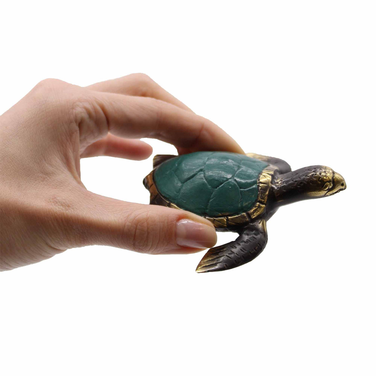 Brass Sea Turtle Set of 3 – view 2