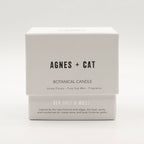 Agnes + Cat Botanical Soy Wax Candle - Sea Salt & Moss – view 4