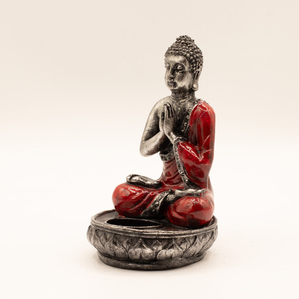 Red Buddha Candle Holder - Medium – view 2