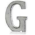 Shabby Chic Wooden Letter G - Mango Wood