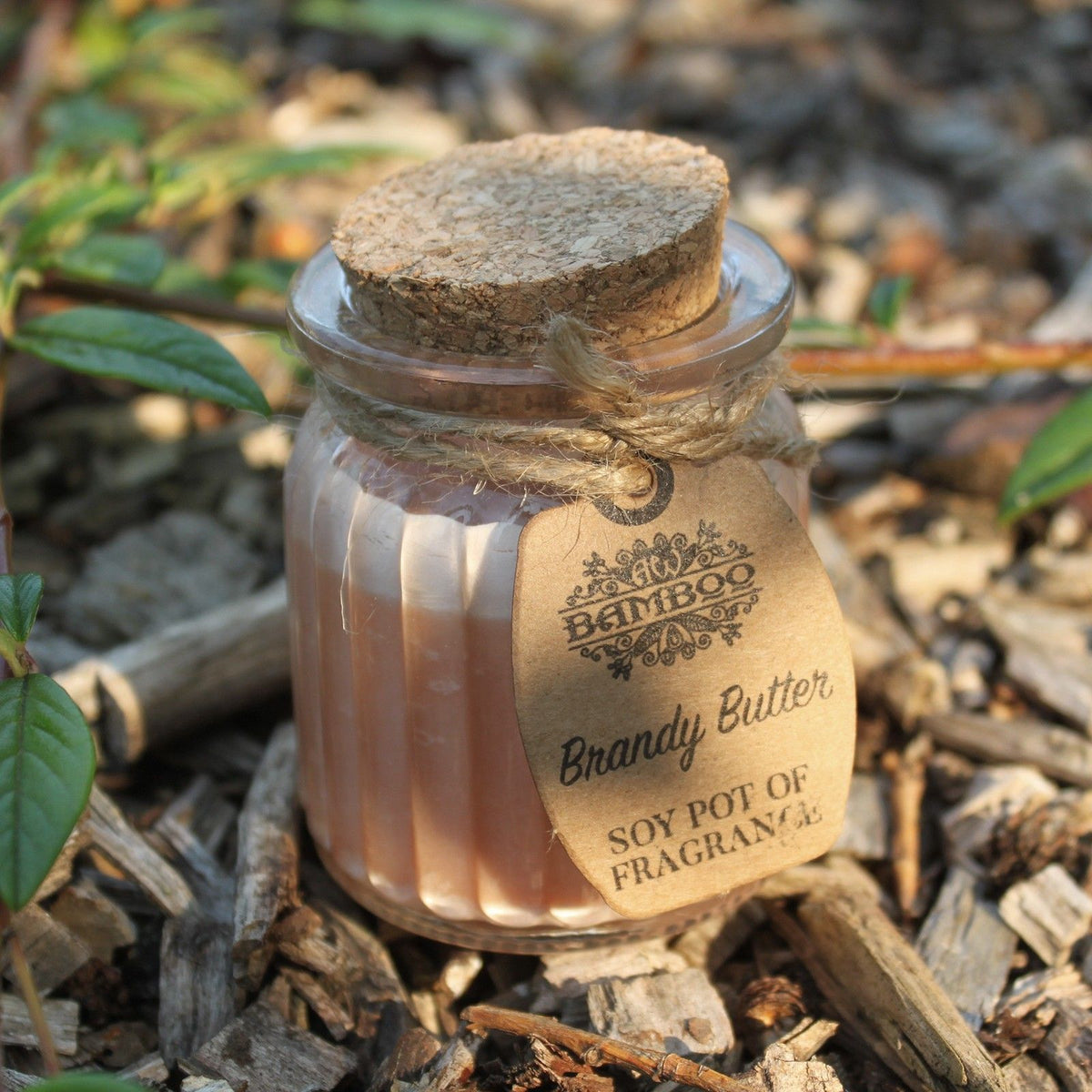Brandy Butter Soy Wax Fragrance Candle Pot