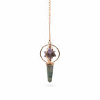 Cosmic Navigator Pendulum - Amethyst & Labradorite – view 2