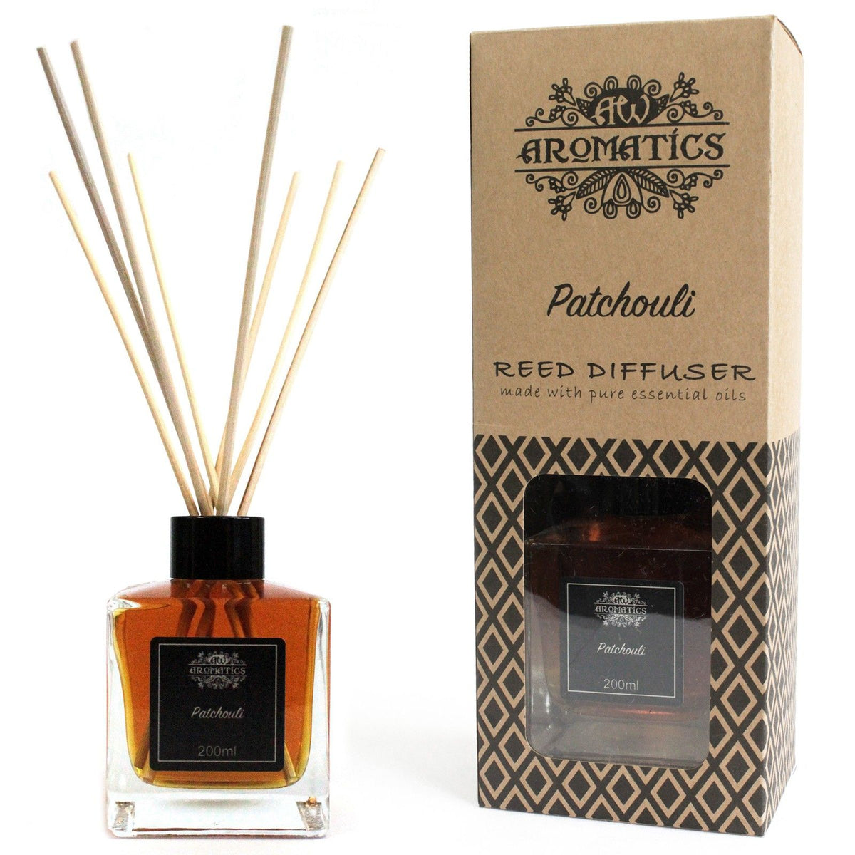 Patchouli Essential Oil Reed Diffuser 200ml – view 5