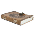Leather Greenman Notebook, 200 Pages – 15.5x20 cm – view 3