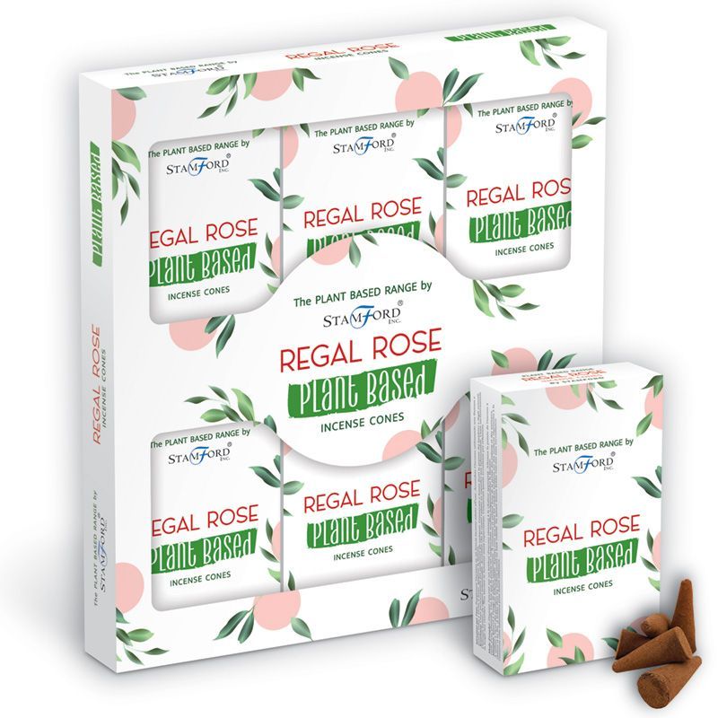 Stamford Plant Based Incense Cones - Regal Rose – view 2
