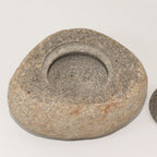 Natural Riverstone Grounding Pot - Large - approx 15x12cm – view 2