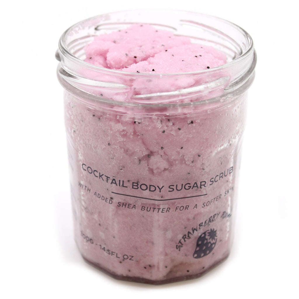 Fragranced Sugar Body Scrub - Strawberry Rum – view 8