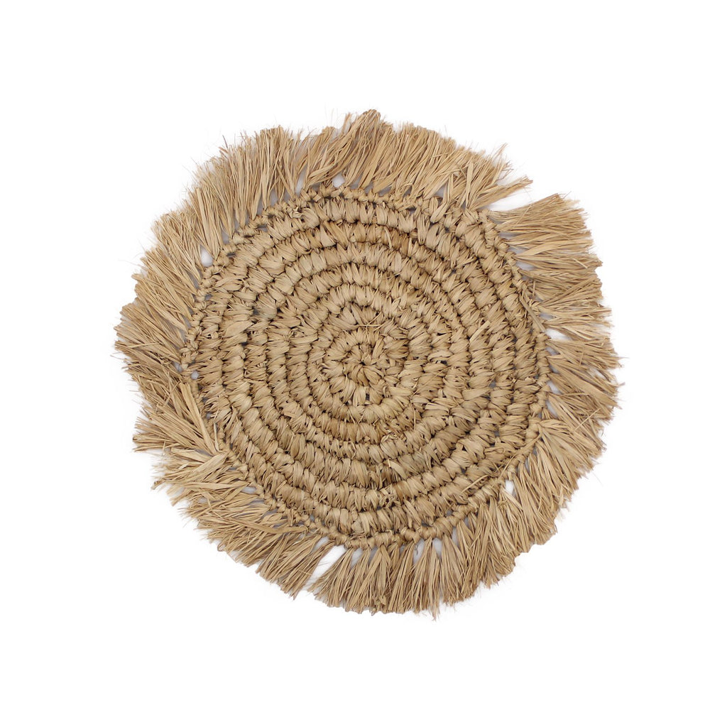 Set of Six Woven Wall Art Discs, 50 cm – view 8