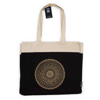 Oversized Tote Bag 14oz Stonewash - Freedom Mandala – view 3