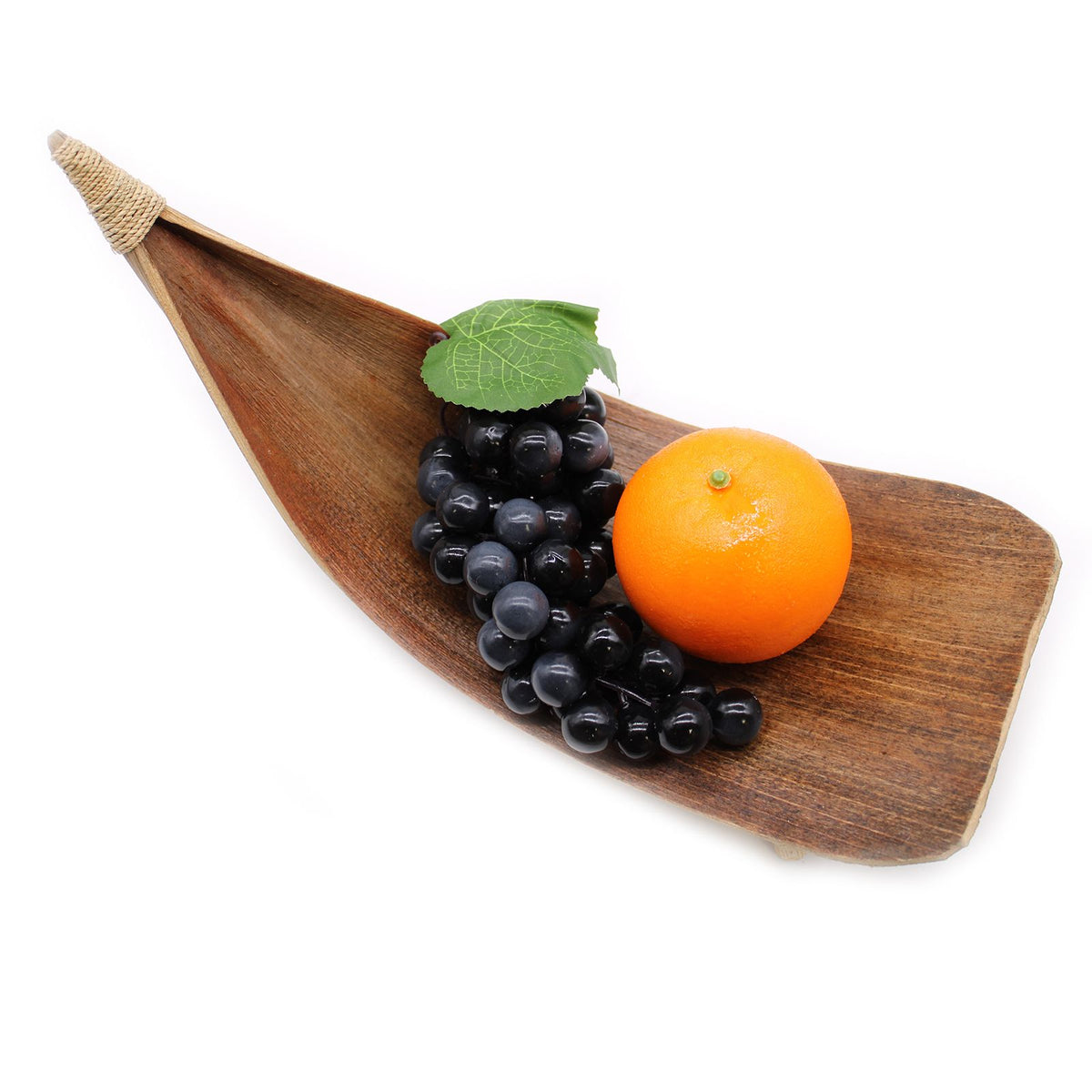Coconut Leaf Fruit Bowl Set of 3 - Natural, 30 x 22 cm – view 5