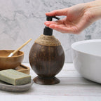 Natural Coconut Wood Soap Dispenser 150ml – view 3