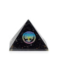 Small Orgonite Pyramid 5.5x4.5cm - Tree of Life, Black Tourmaline